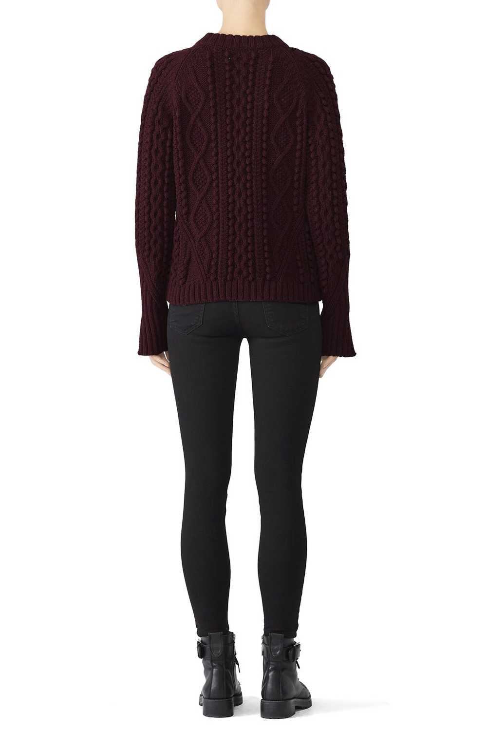 3.1 Phillip Lim Popcorn Cable Wool Pullover - image 2