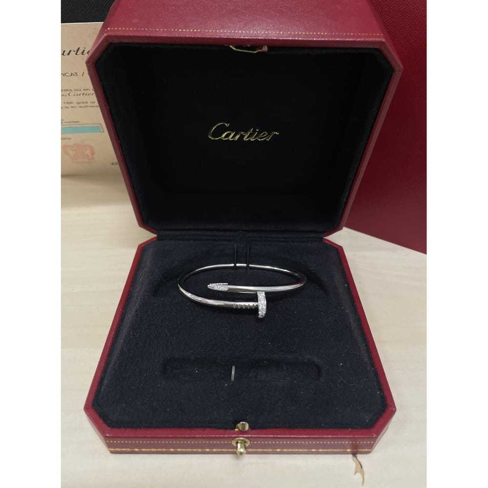 Cartier Juste un Clou white gold bracelet - image 3