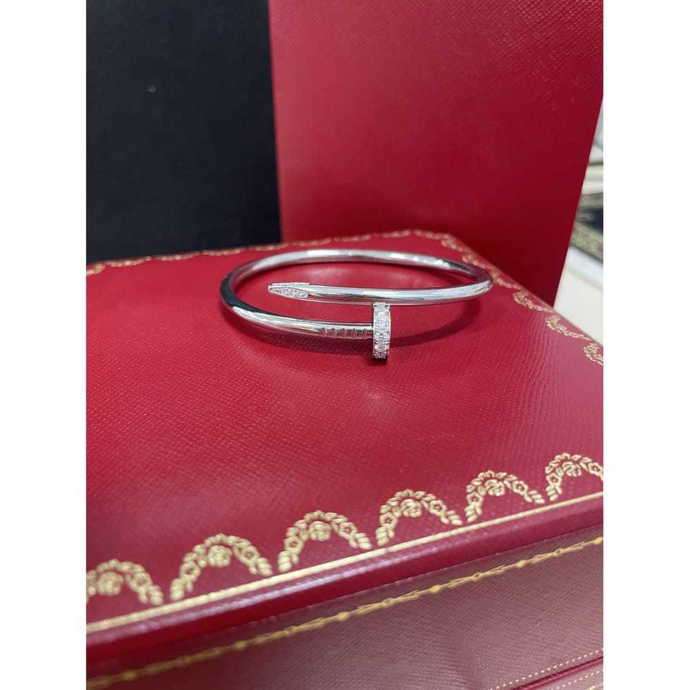 Cartier Juste un Clou white gold bracelet - image 4