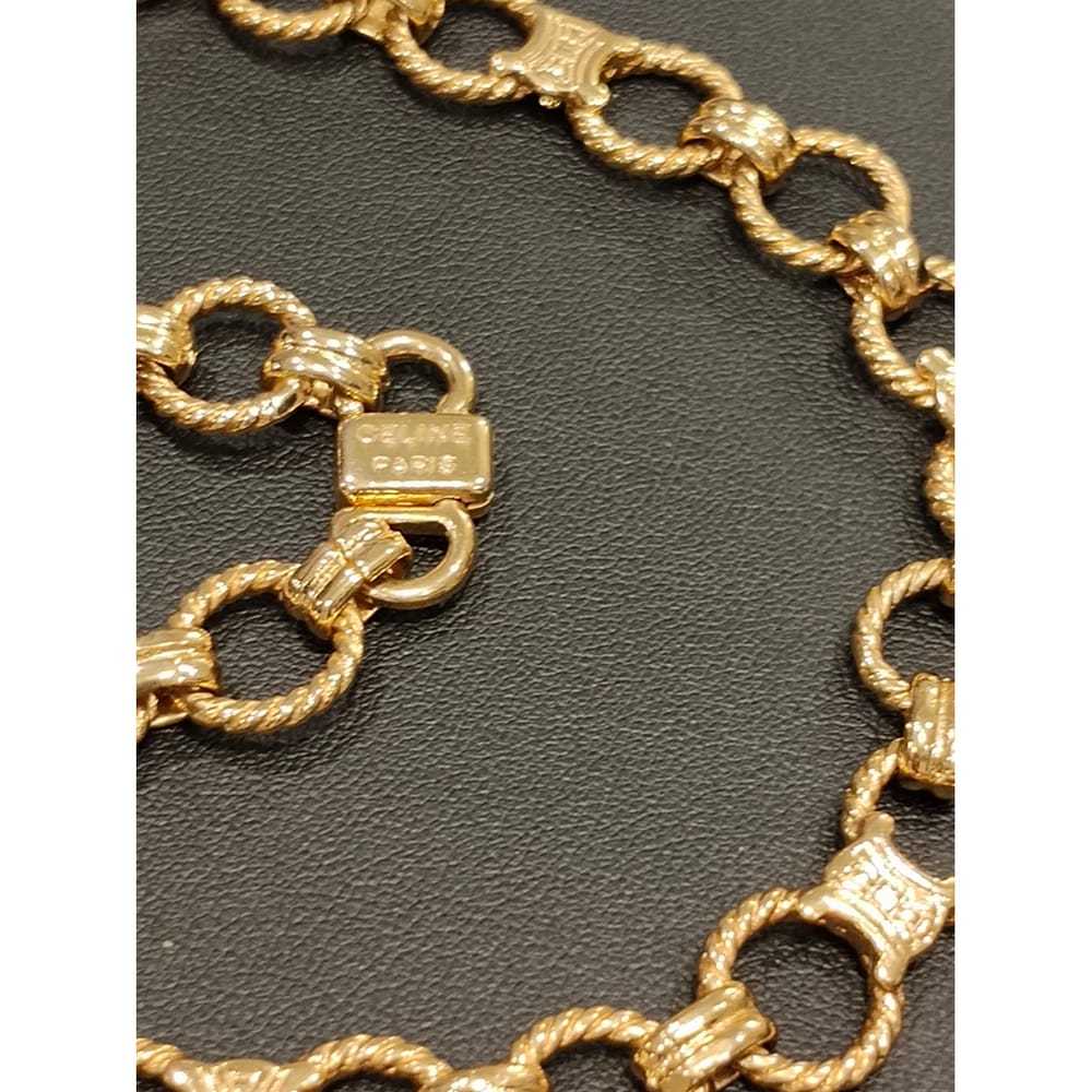Celine Phoebe Philo Multi Gourmette Patchwork Gold Chain Strap Shoulde –  Basha Gold