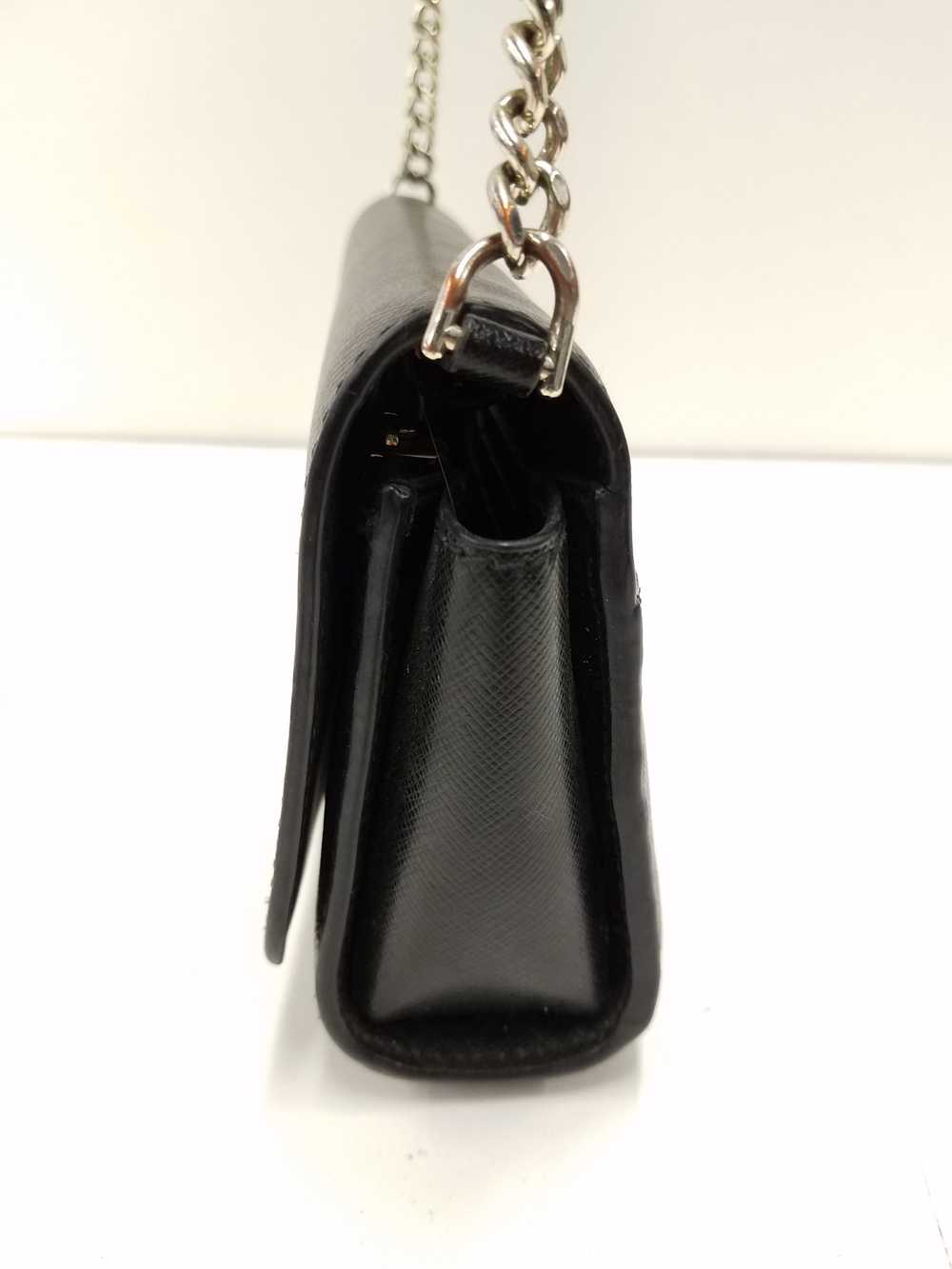 Kate Spade Saffiano Leather Crossbody Bag Black - image 6