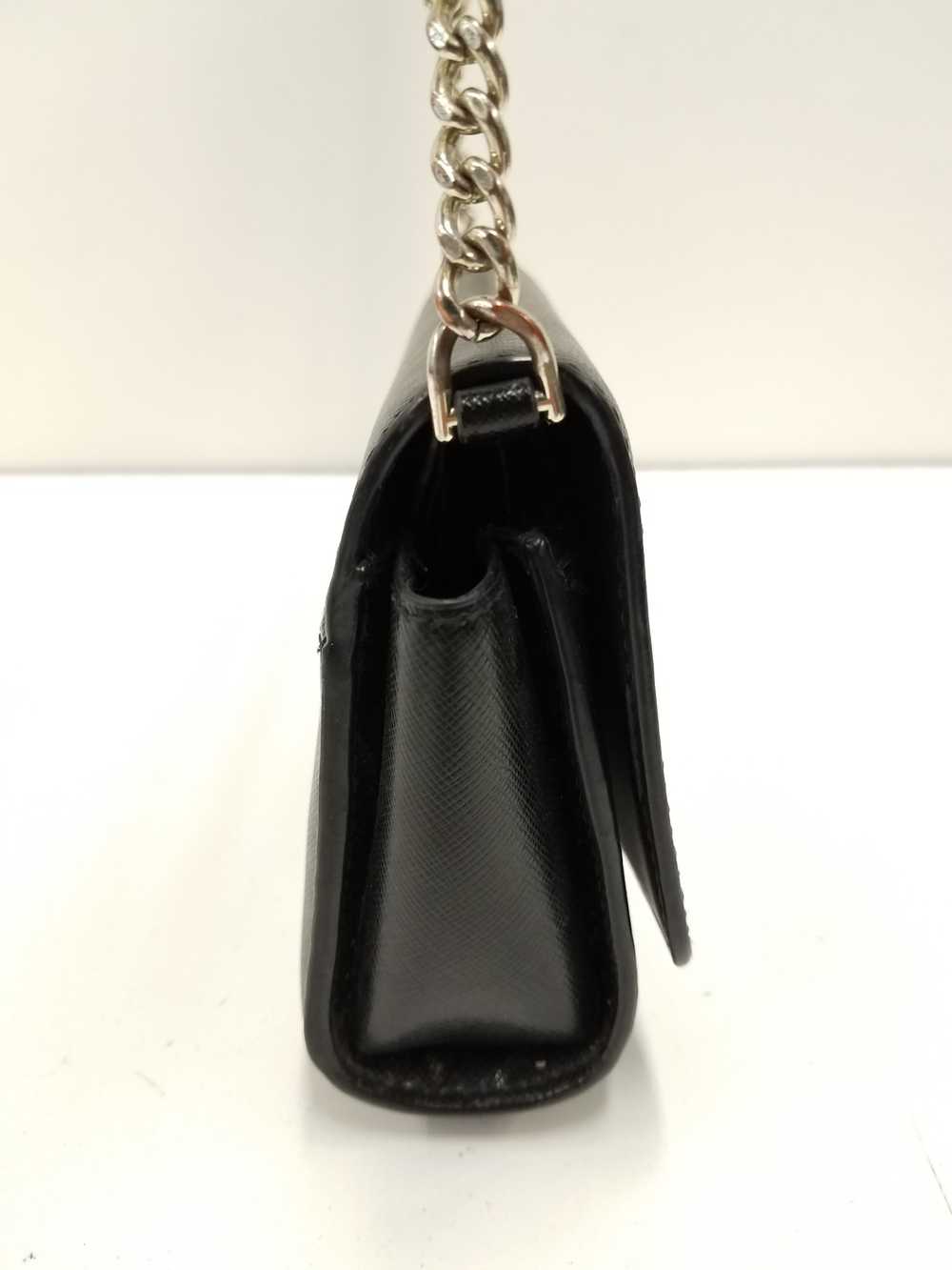 Kate Spade Saffiano Leather Crossbody Bag Black - image 7