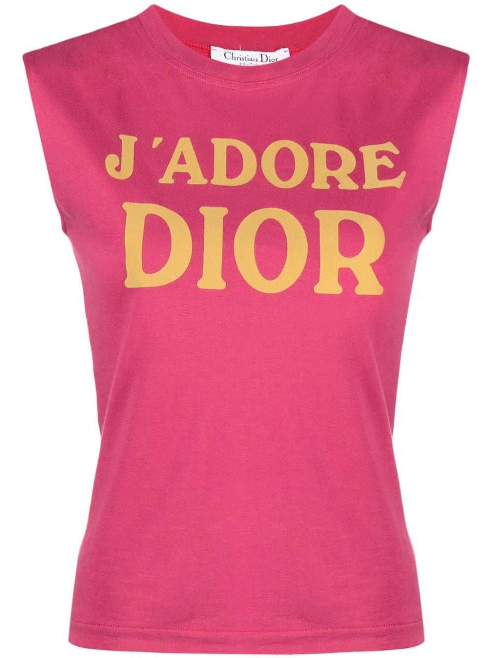 Christian Dior Pre-Owned 2002 J'Adore Dior tank t… - image 1