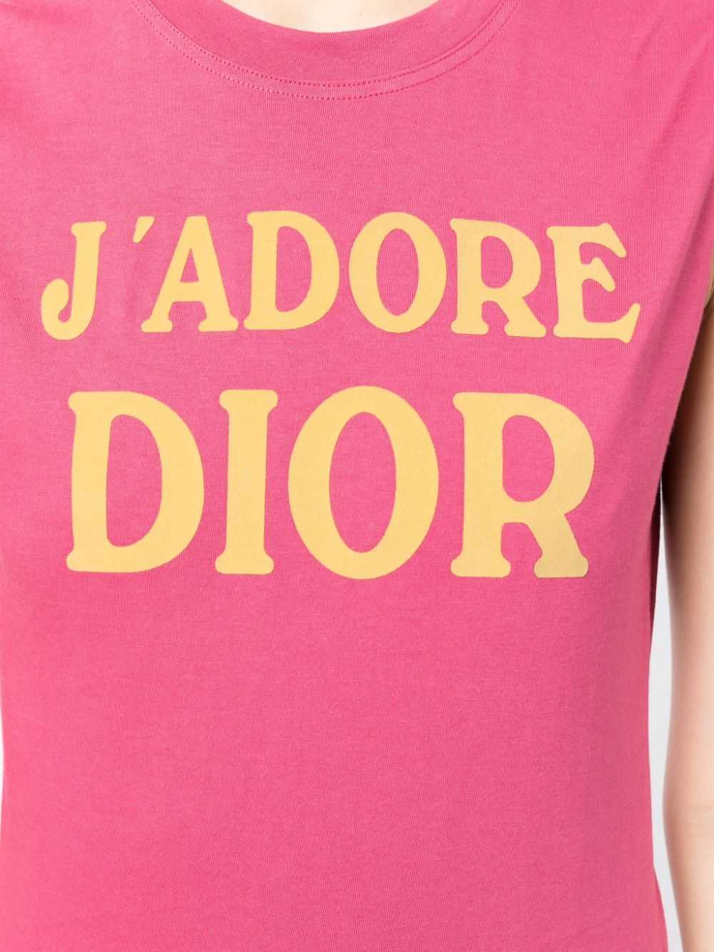 Christian Dior Pre-Owned 2002 J'Adore Dior tank t… - image 5
