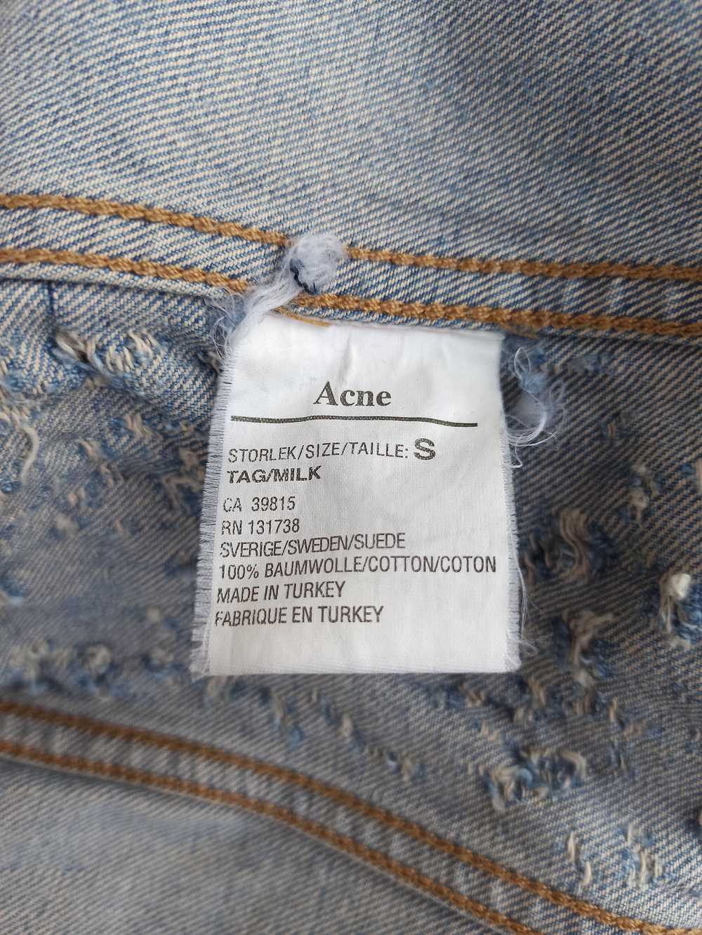 Acne Studios × Archival Clothing × Distressed Den… - image 5