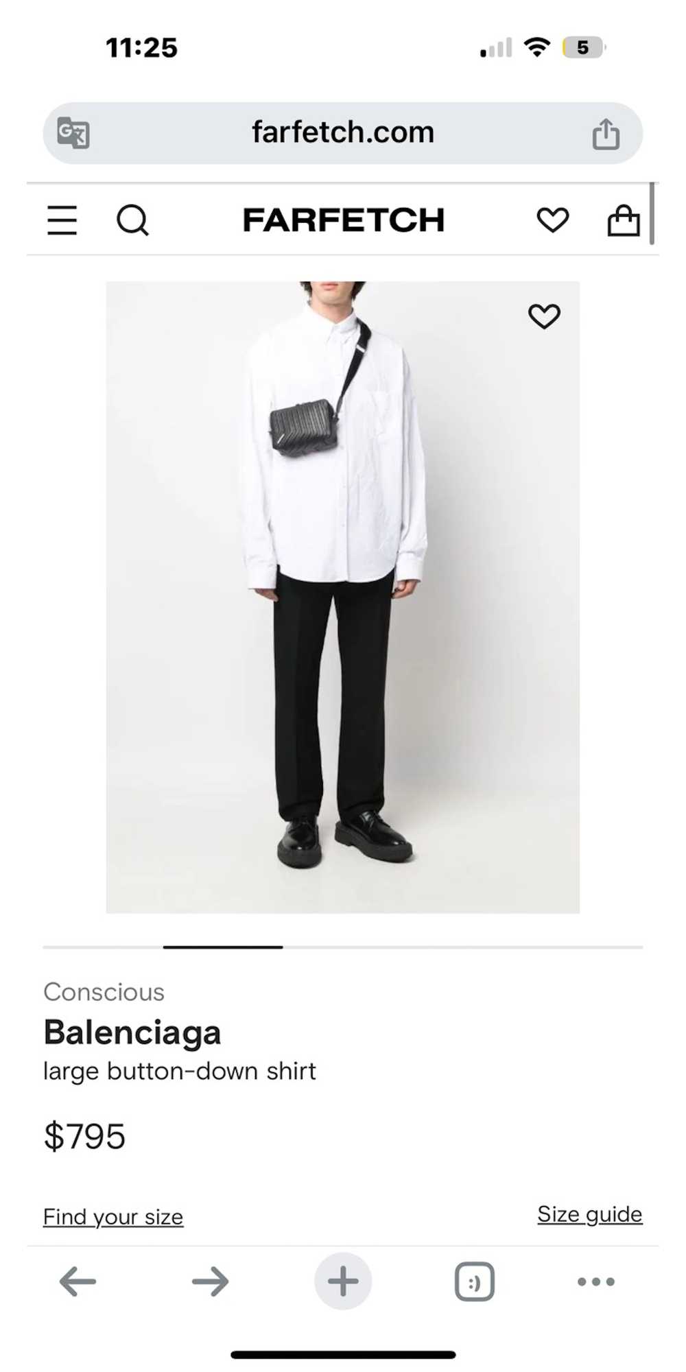 Balenciaga BALENCIAGA WARDROBE BB logo oversized … - image 1