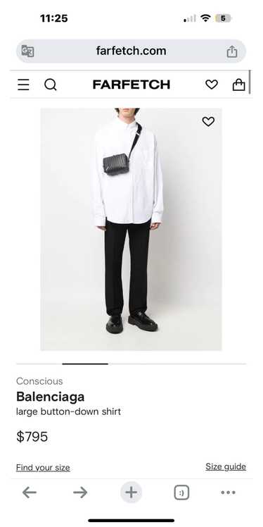 Balenciaga BALENCIAGA WARDROBE BB logo oversized … - image 1