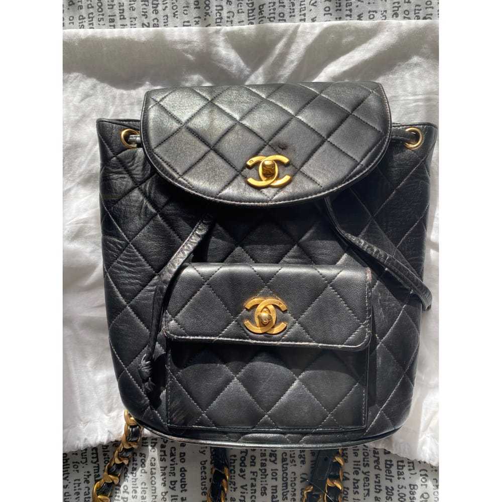 Chanel Duma leather backpack - image 4