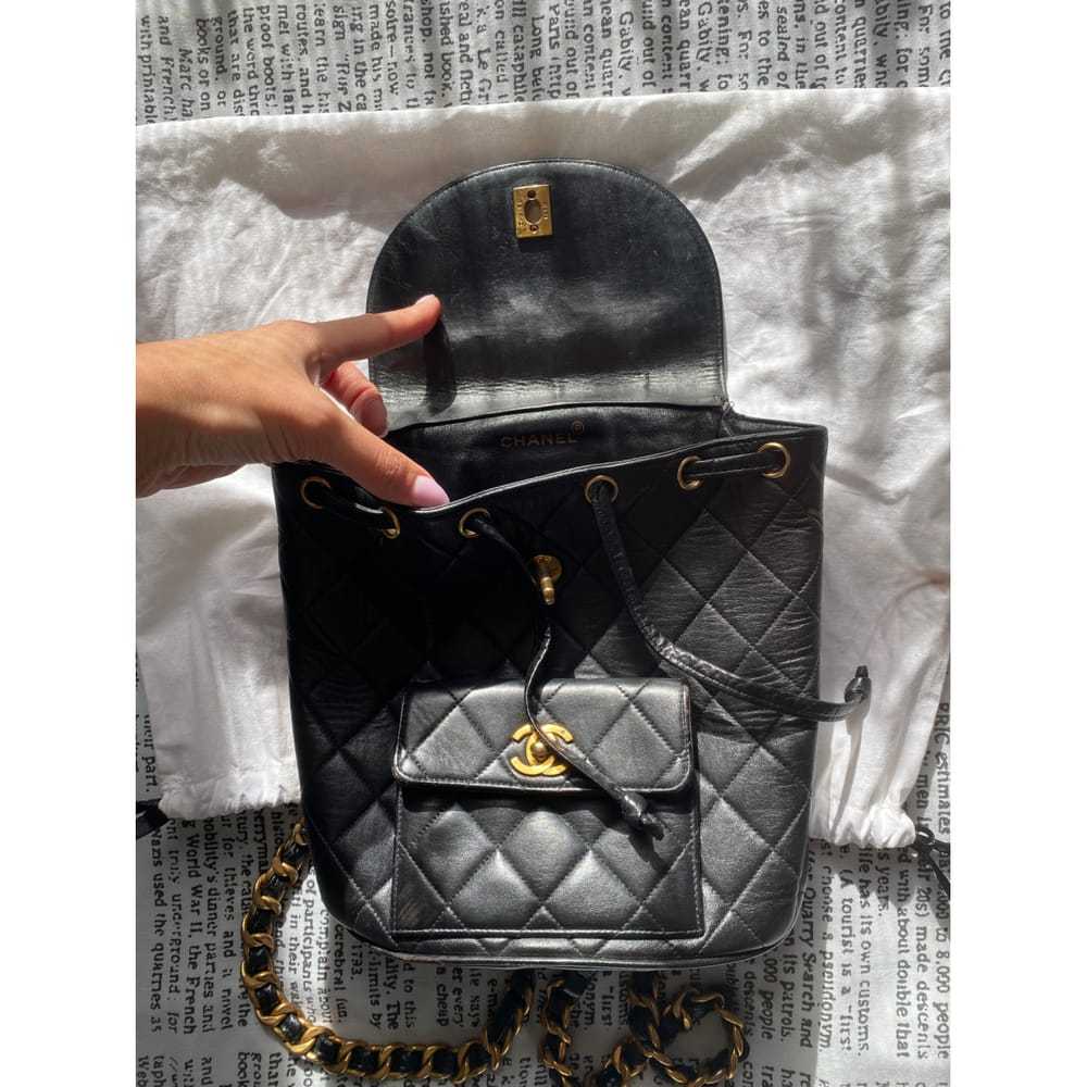 Chanel Duma leather backpack - image 5