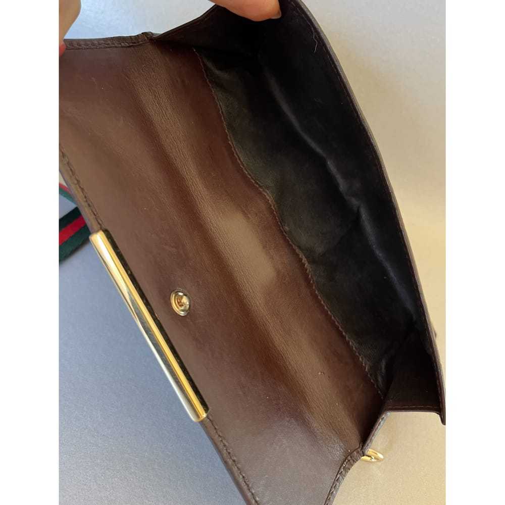 Gucci Leather card wallet - image 7