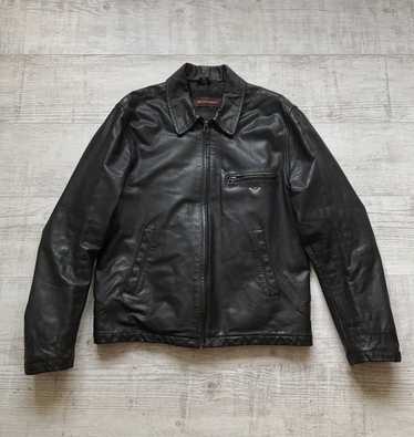 Armani × Emporio Armani × Leather Jacket Vintage 9