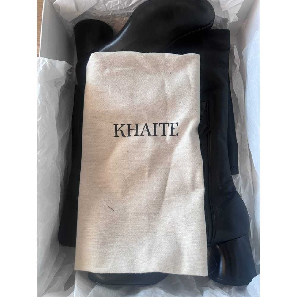 Khaite Leather boots - image 7