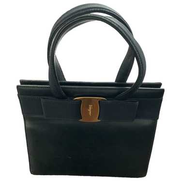 Salvatore Ferragamo Vara leather handbag - image 1