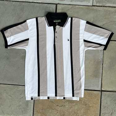 Vintage 90's Polo Ralph Lauren Striped Polo Shirt – CobbleStore Vintage