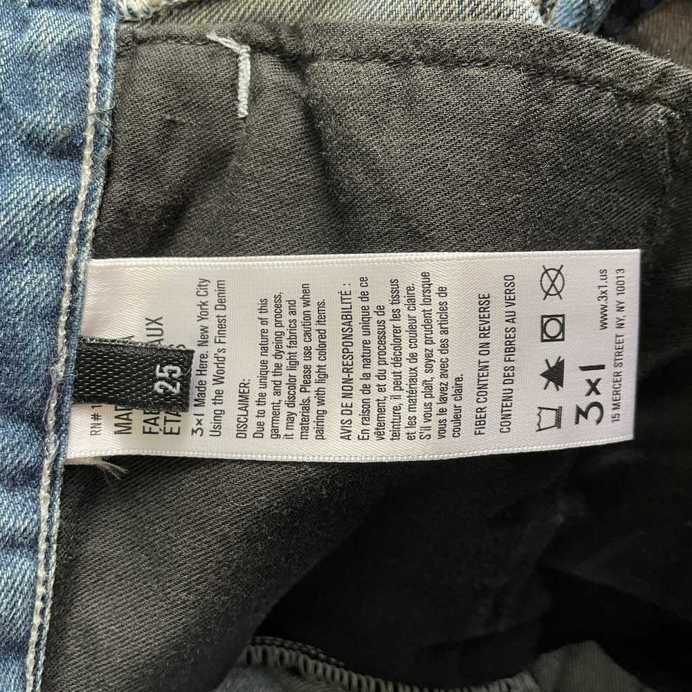 3x1 3x1 Kate High Waist Selvedge Denim Jeans Made… - image 7