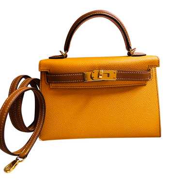 Hermès Evelyne GM 33 Leather in Yellow - image 1