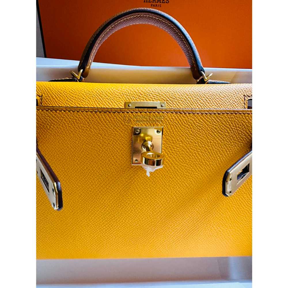 Hermès Evelyne GM 33 Leather in Yellow - image 2