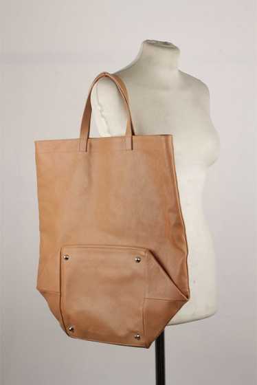 H&M × Maison Margiela Light Brown Leather Shoulder