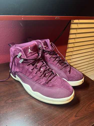 Jordan 12s clearance purple suede