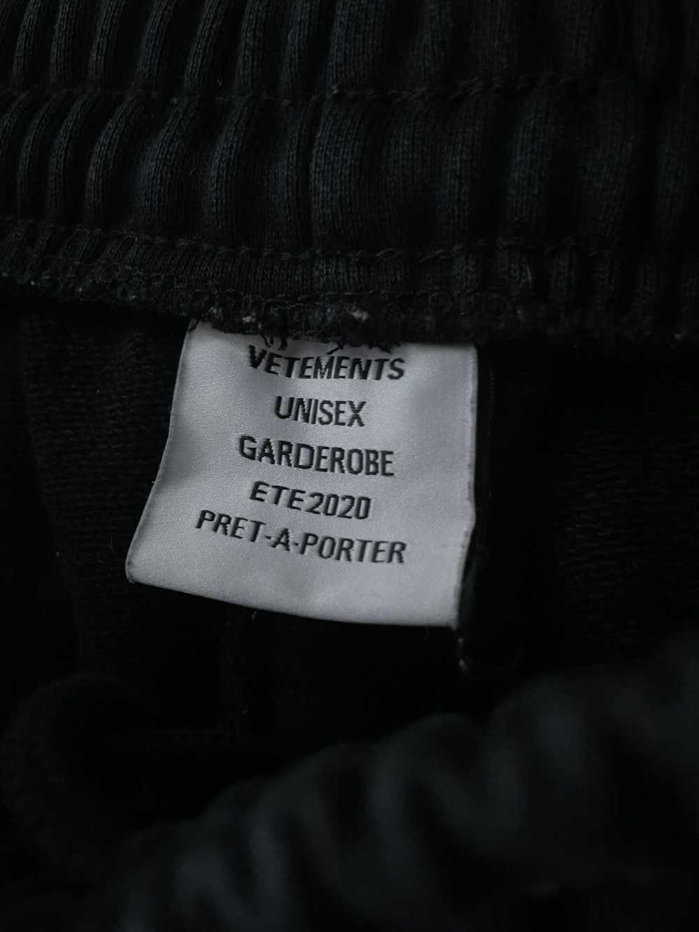 Vetements Vetements Gothic Logo Sweatpants - image 5