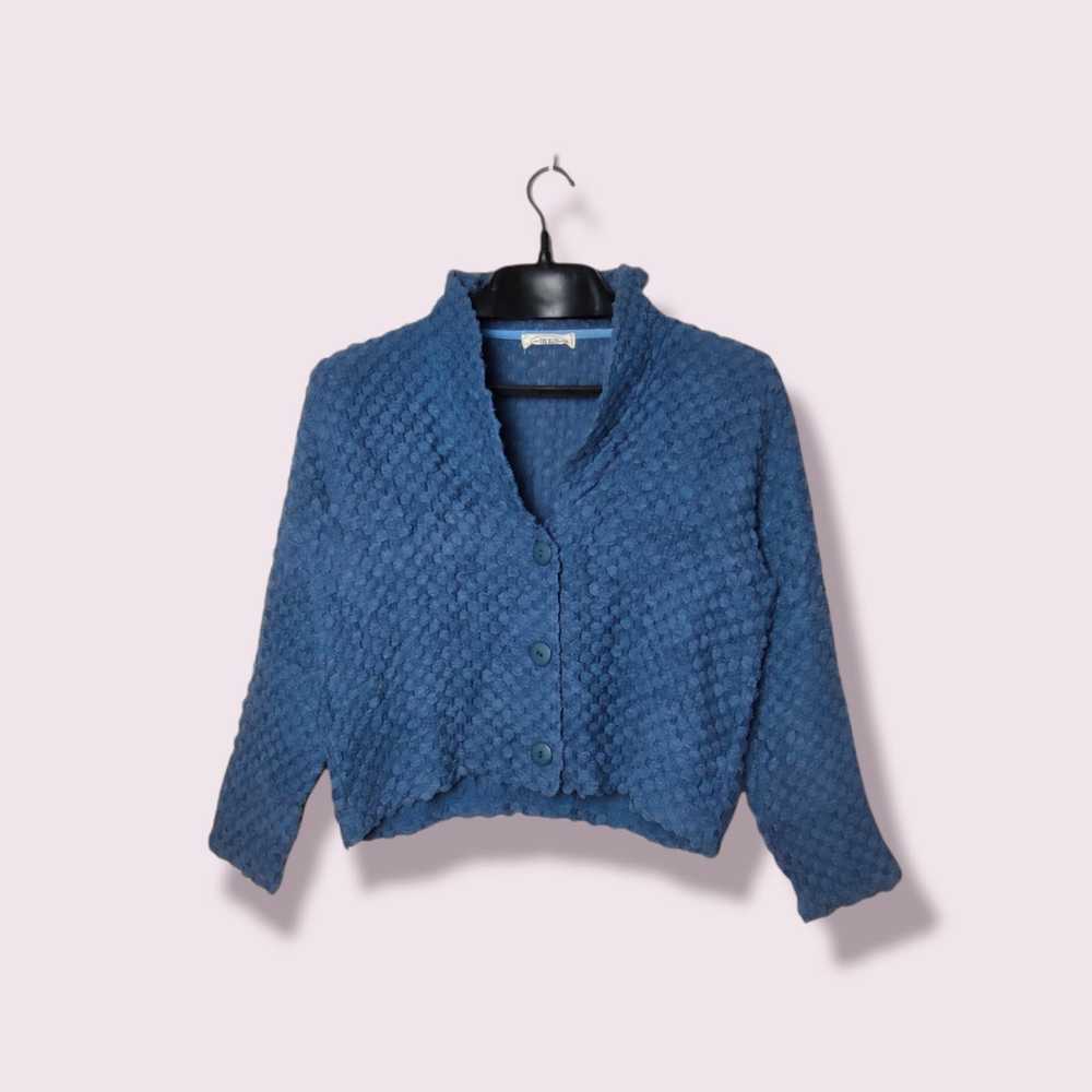 Aran Isles Knitwear × Cardigan × Japanese Brand T… - image 1