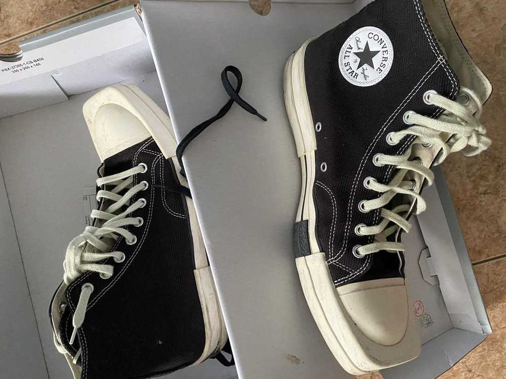 Converse × Rick Owens Drkshdw Converse x Dark Sha… - image 10