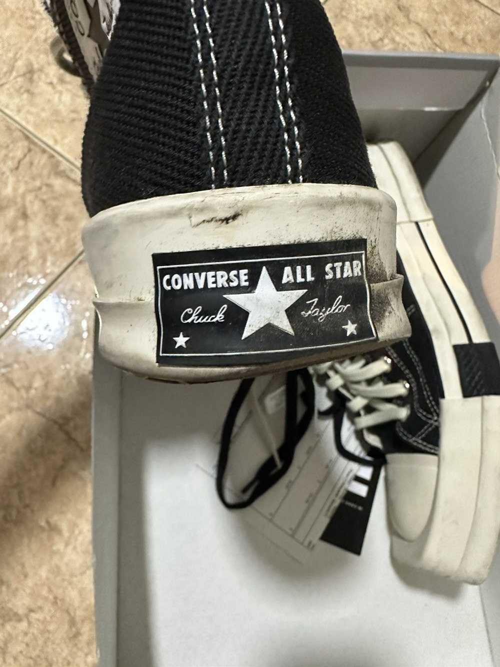 Converse × Rick Owens Drkshdw Converse x Dark Sha… - image 3