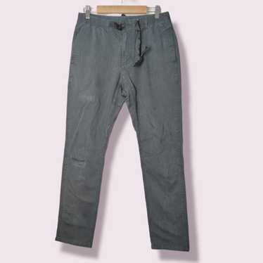 Grey Gramicci Pants Y2K Designer Rock Climbing Pants Drawstring Adjustable  Waist Sporty Streetwear Outdoor Life Vintage 00s Large 