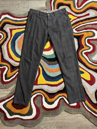 Burberry Plaid pattern pants