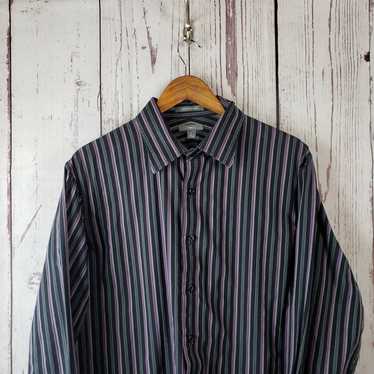 Apt. 9 Apt. 9 Button Down Shirt Size L Striped Lo… - image 1