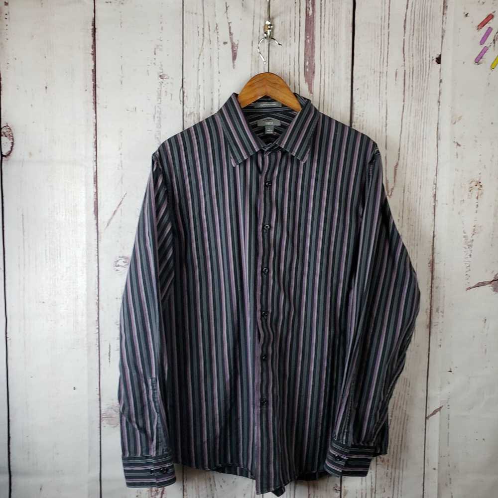 Apt. 9 Apt. 9 Button Down Shirt Size L Striped Lo… - image 2