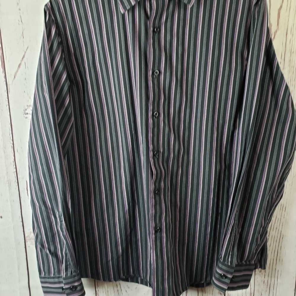 Apt. 9 Apt. 9 Button Down Shirt Size L Striped Lo… - image 4