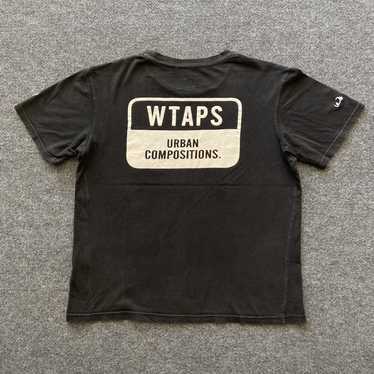 h*t様 WTAPS EX48_COLLECTION ロゴ刺繍ネイビー Tシャツ WTAPS