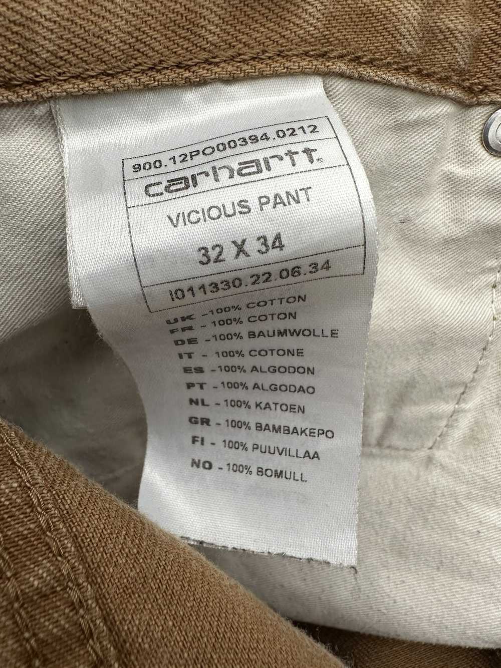 Carhartt Wip Carhartt W.I.P Sand Jean Denim "Vici… - image 5