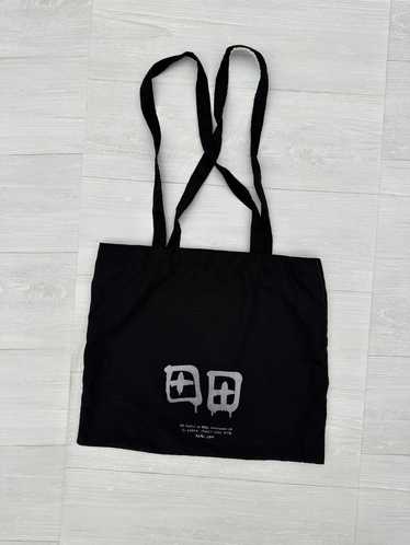 Ksubi Ksubi Black Lightweight Dripping ++ Tote Bag