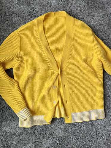 Jacquemus Jacquemus two-tone ribbed cardigan