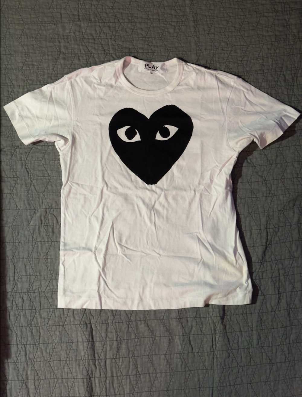 Comme des Garcons Comme des Garcons heart t-shirt - image 1