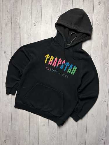 DULTAY Men's Trapstar Pullover Zip Hoodie Sweat Jacket Casual