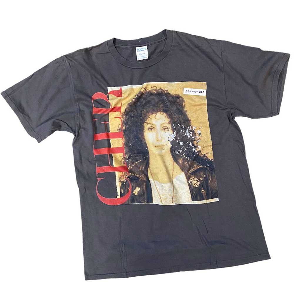 Band Tees × Rare × Vintage Rare vintage CHER with… - image 1