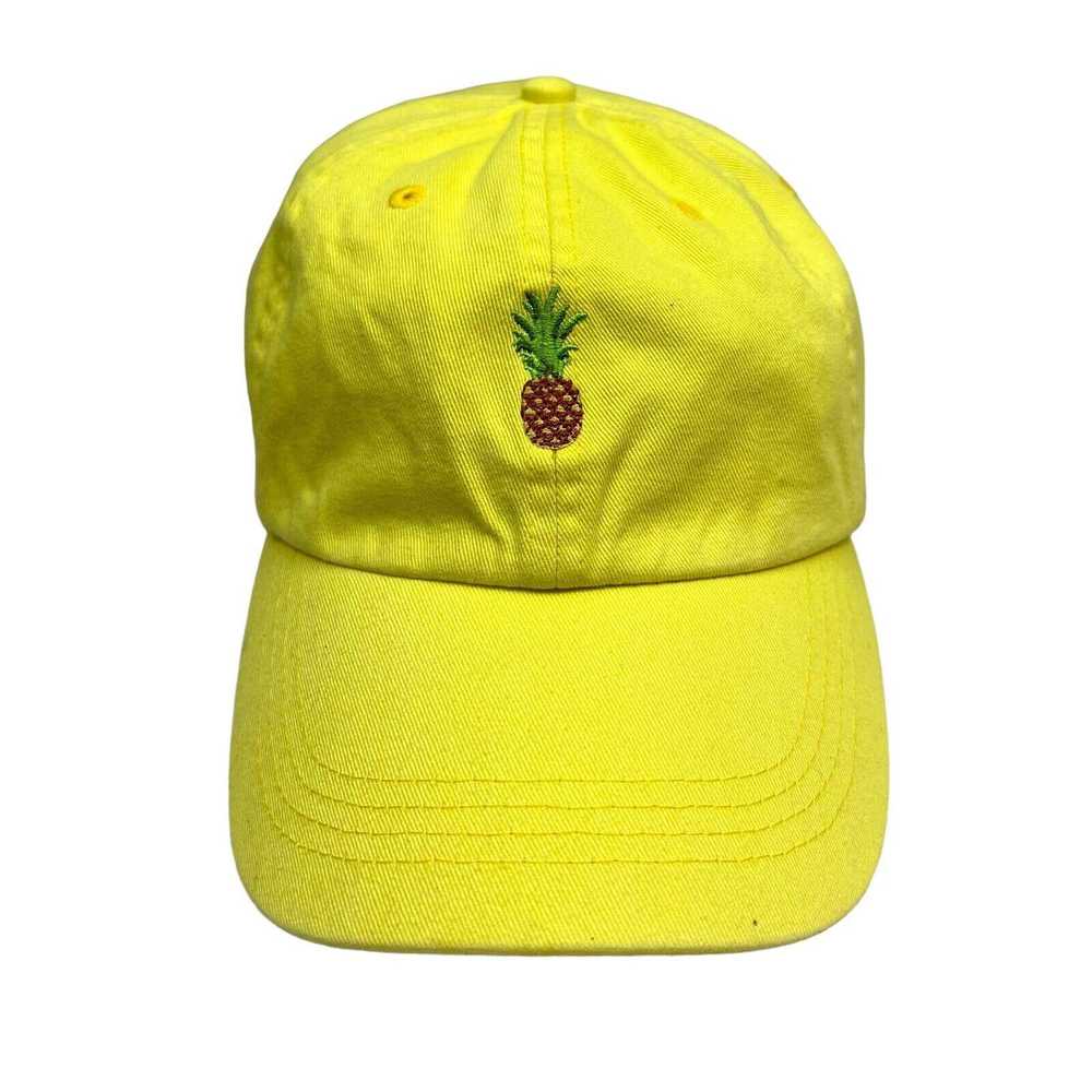 Forever 21 Pineapple Yellow Baseball Cap Hat Men … - image 1