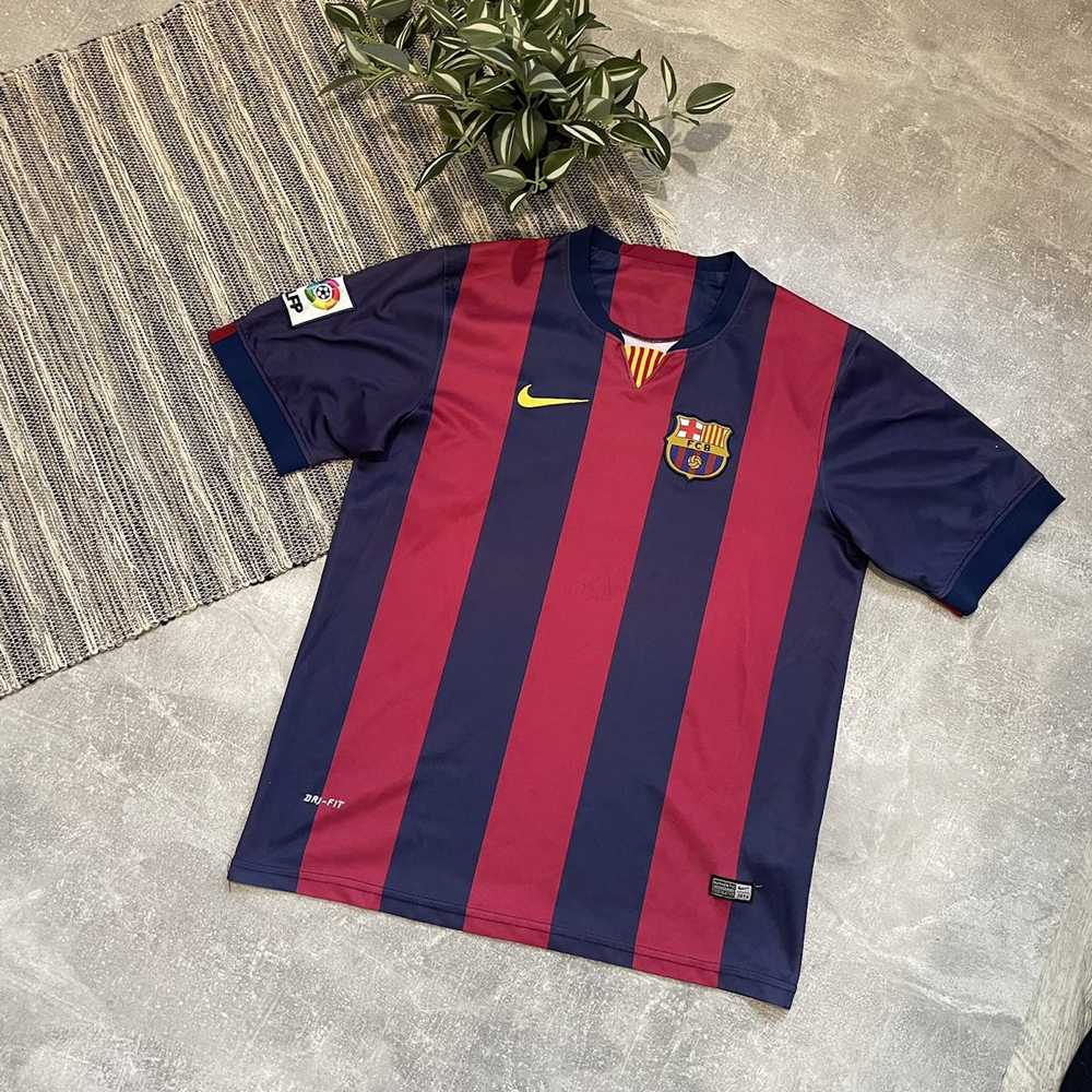 Jersey × Nike × Soccer Jersey NIKE Barcelona FCB … - image 1