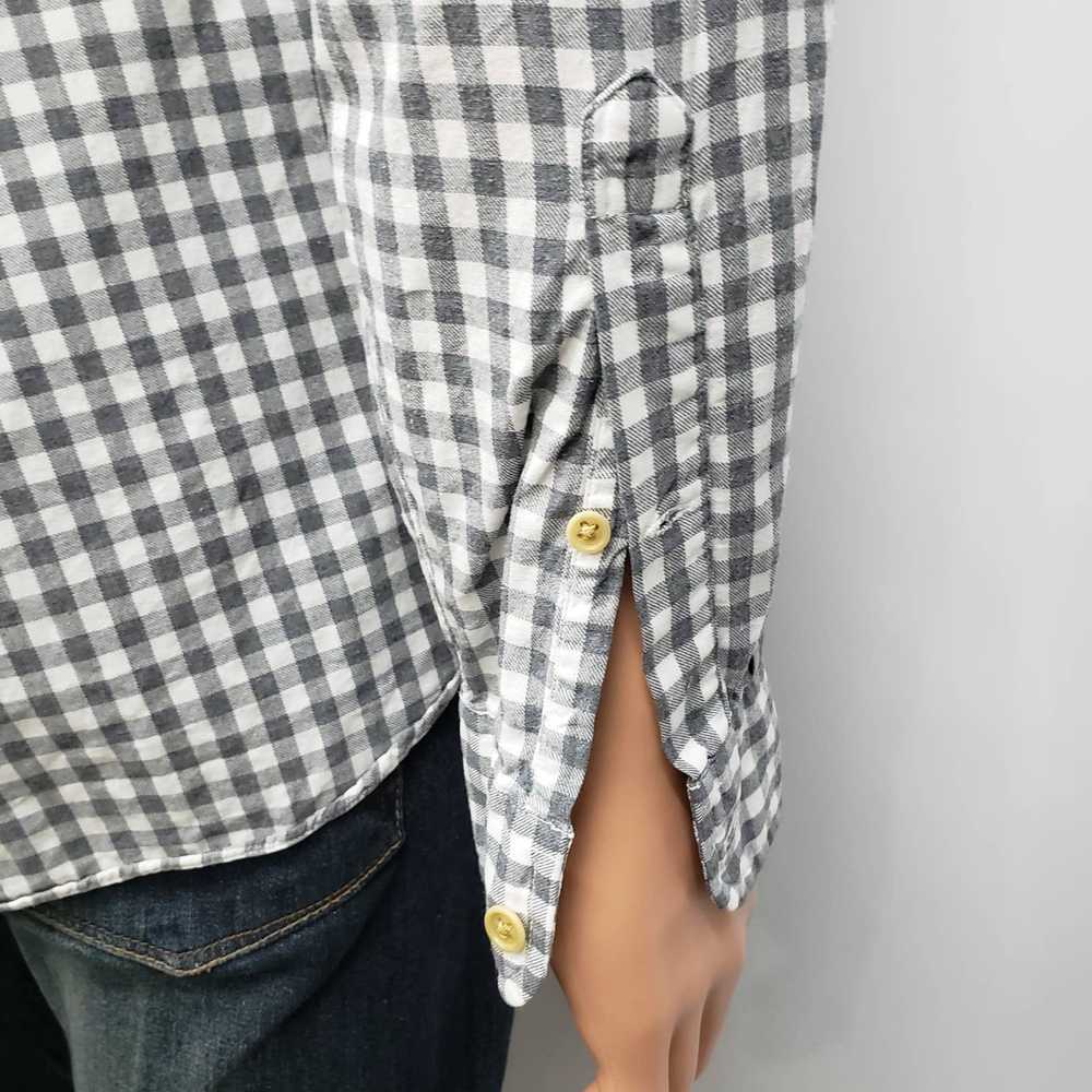 J.Crew J. Crew Work Shirt Pocket M Gingham Check … - image 10