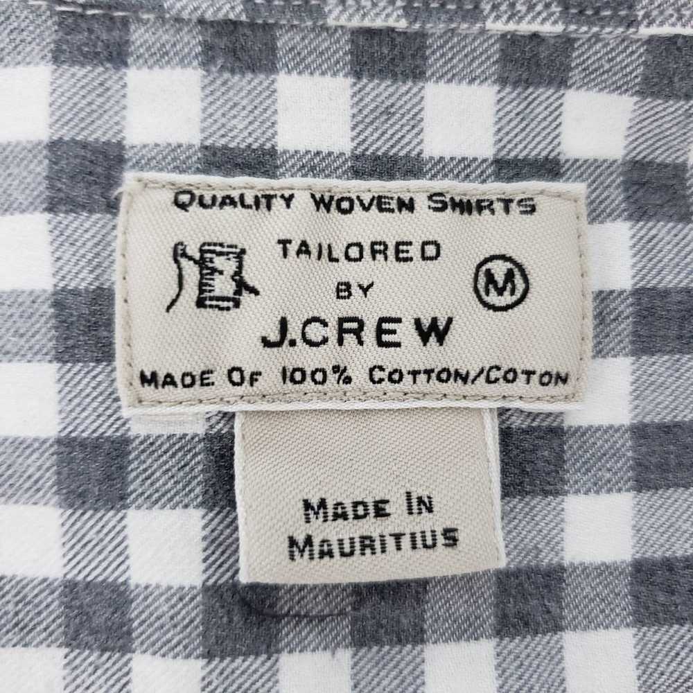 J.Crew J. Crew Work Shirt Pocket M Gingham Check … - image 11