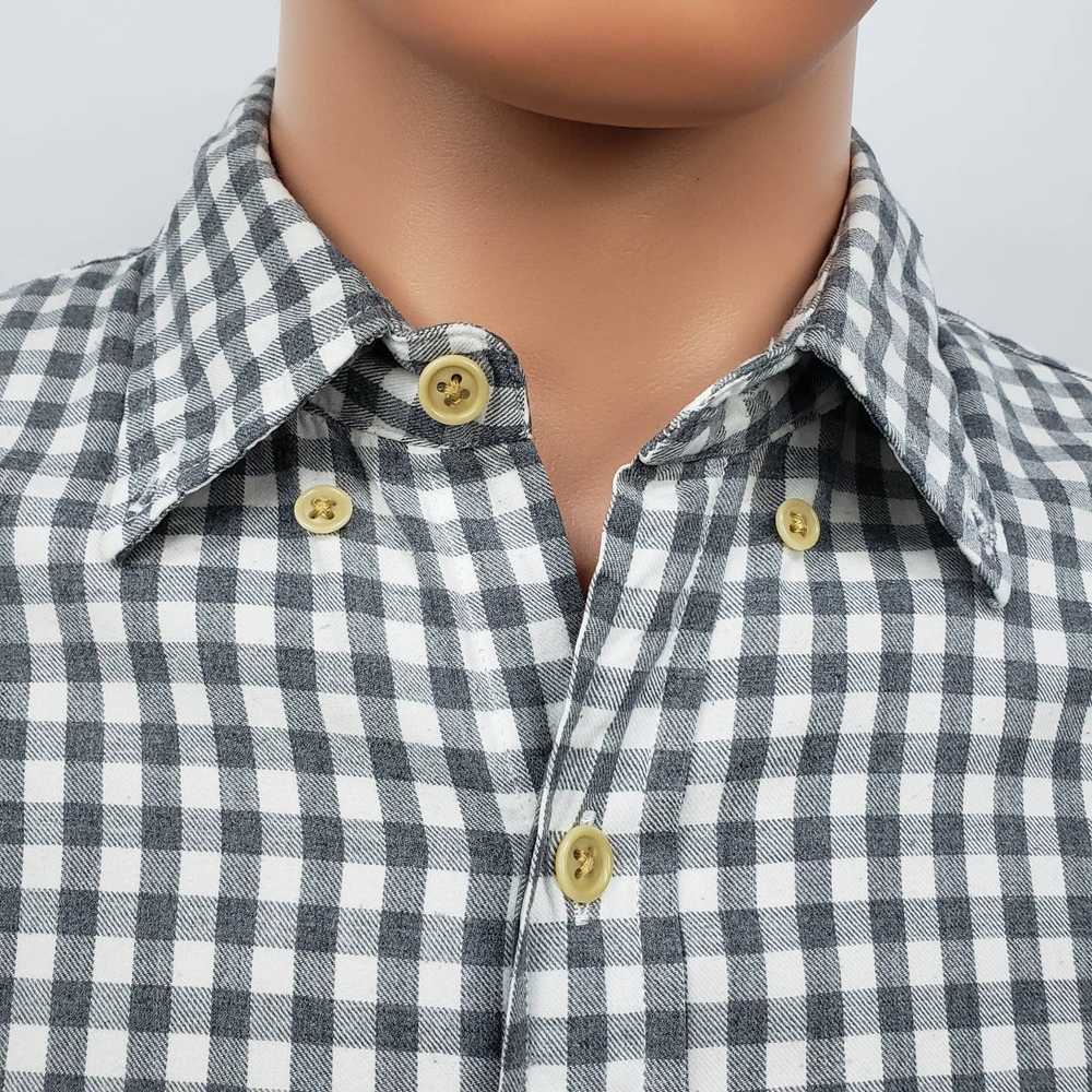 J.Crew J. Crew Work Shirt Pocket M Gingham Check … - image 5