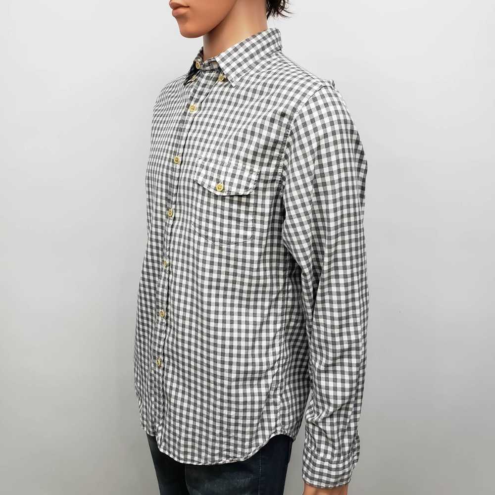 J.Crew J. Crew Work Shirt Pocket M Gingham Check … - image 6