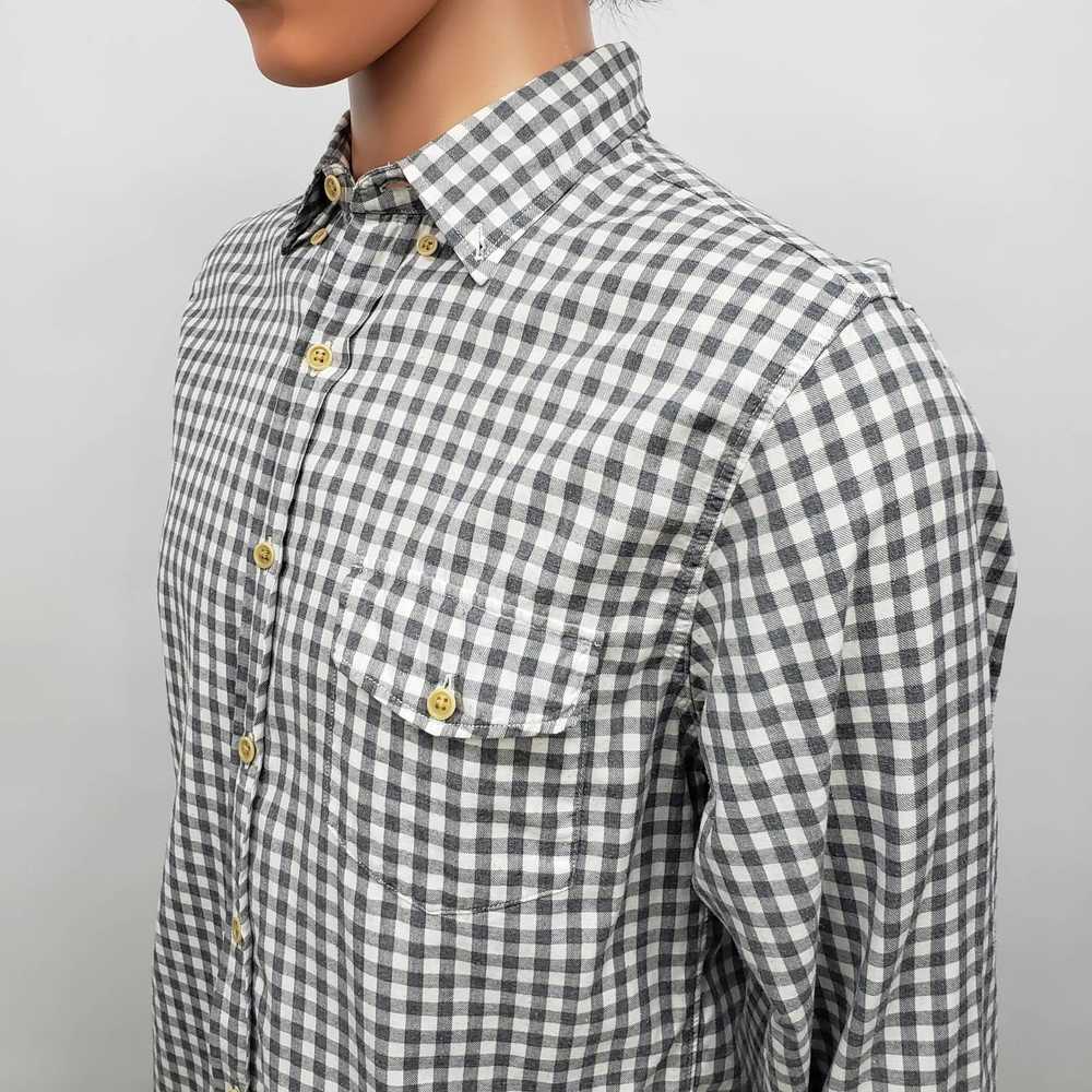 J.Crew J. Crew Work Shirt Pocket M Gingham Check … - image 7