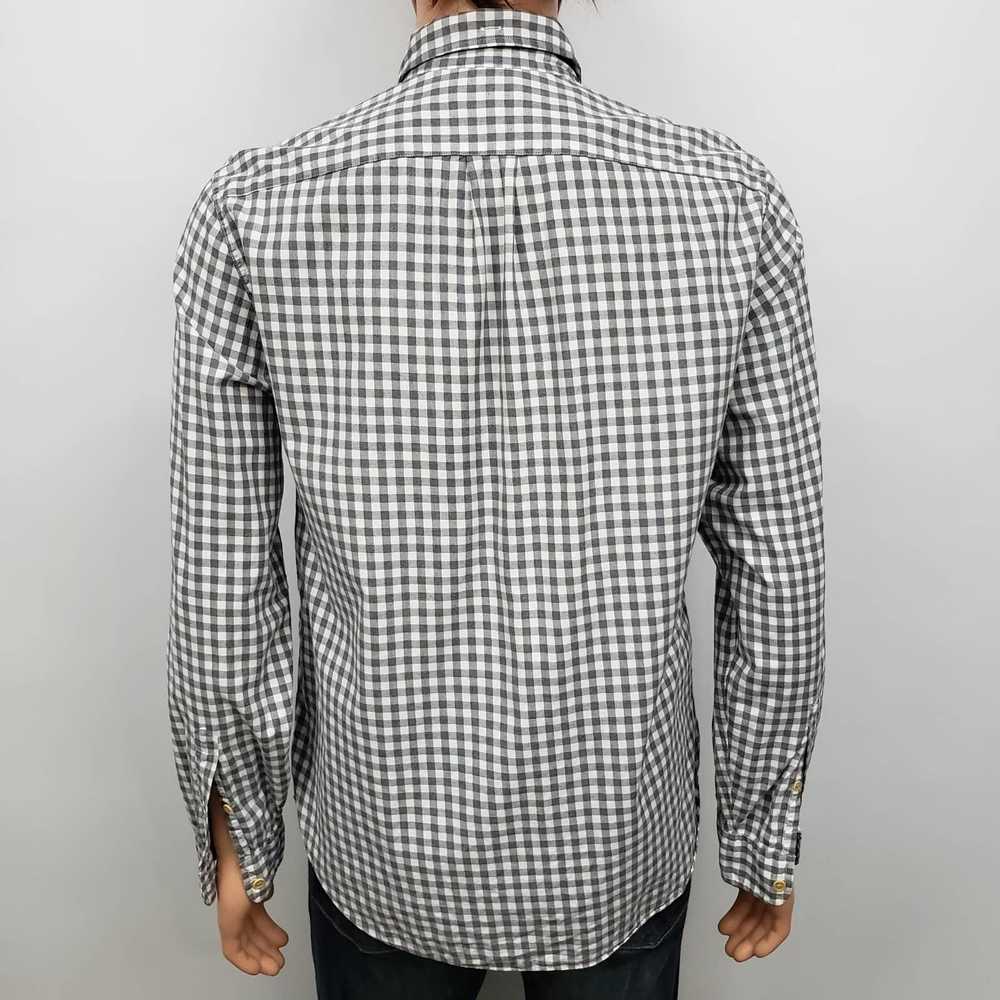 J.Crew J. Crew Work Shirt Pocket M Gingham Check … - image 8