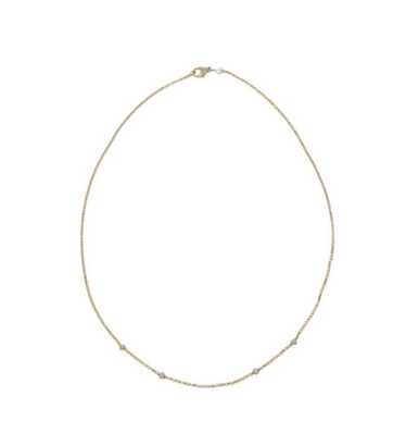 Aaron Basha Aaron Basha 18k Necklace with Diamond 