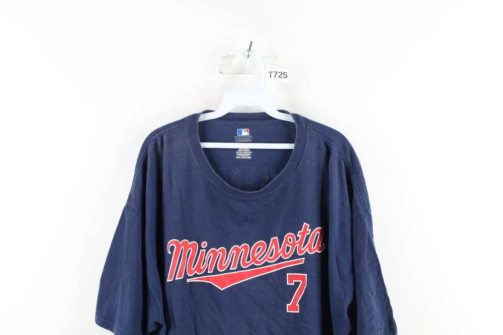 Vintage Retro Faded Spell Joe Mauer Minnesota Twi… - image 2