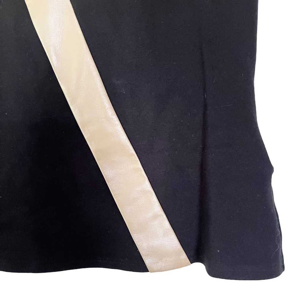 Hache Hache black colorblock sleeveless top size … - image 2